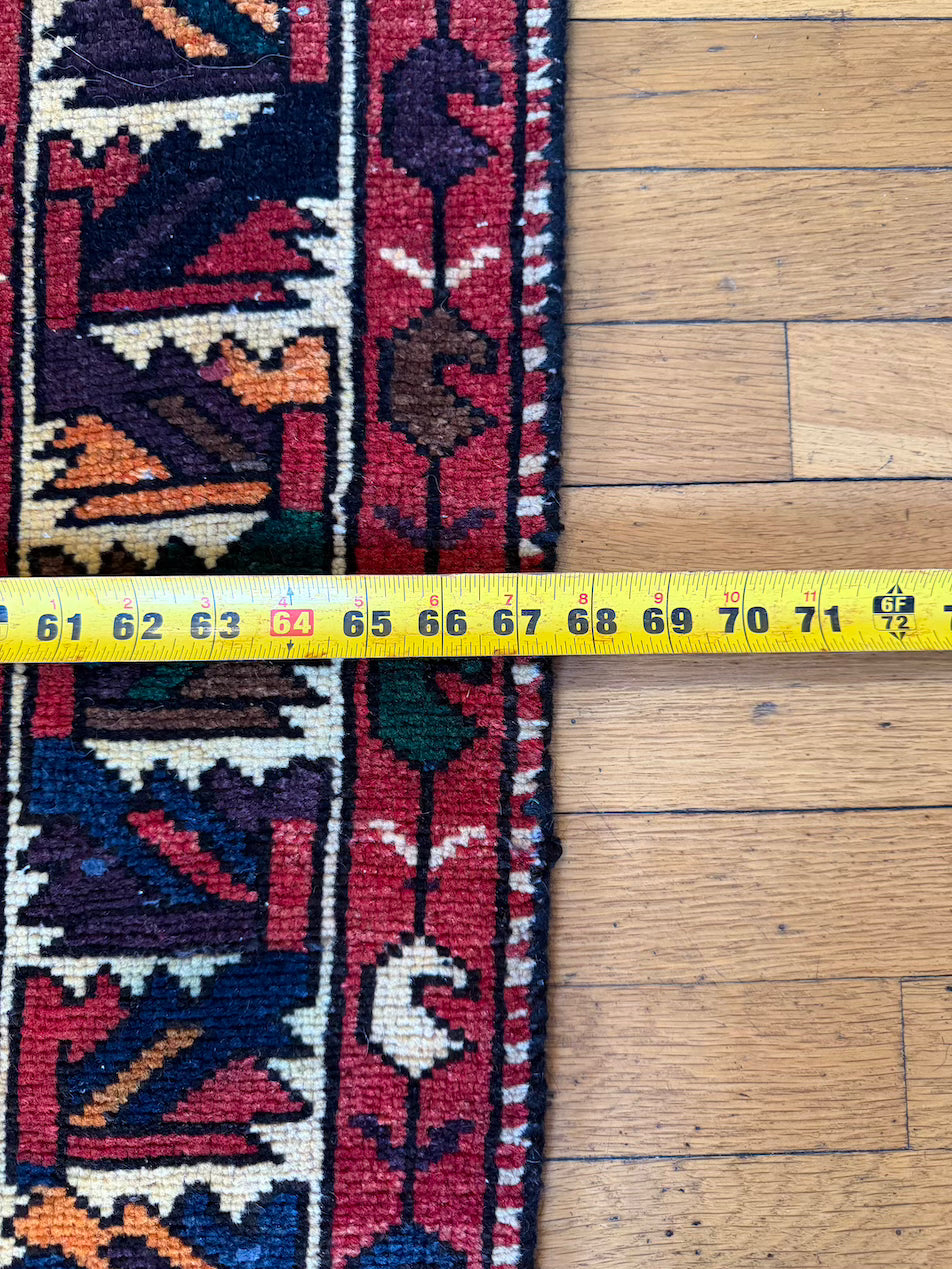Antique Serapi Area Rug #R1001 -  5'7" x 6'11"
