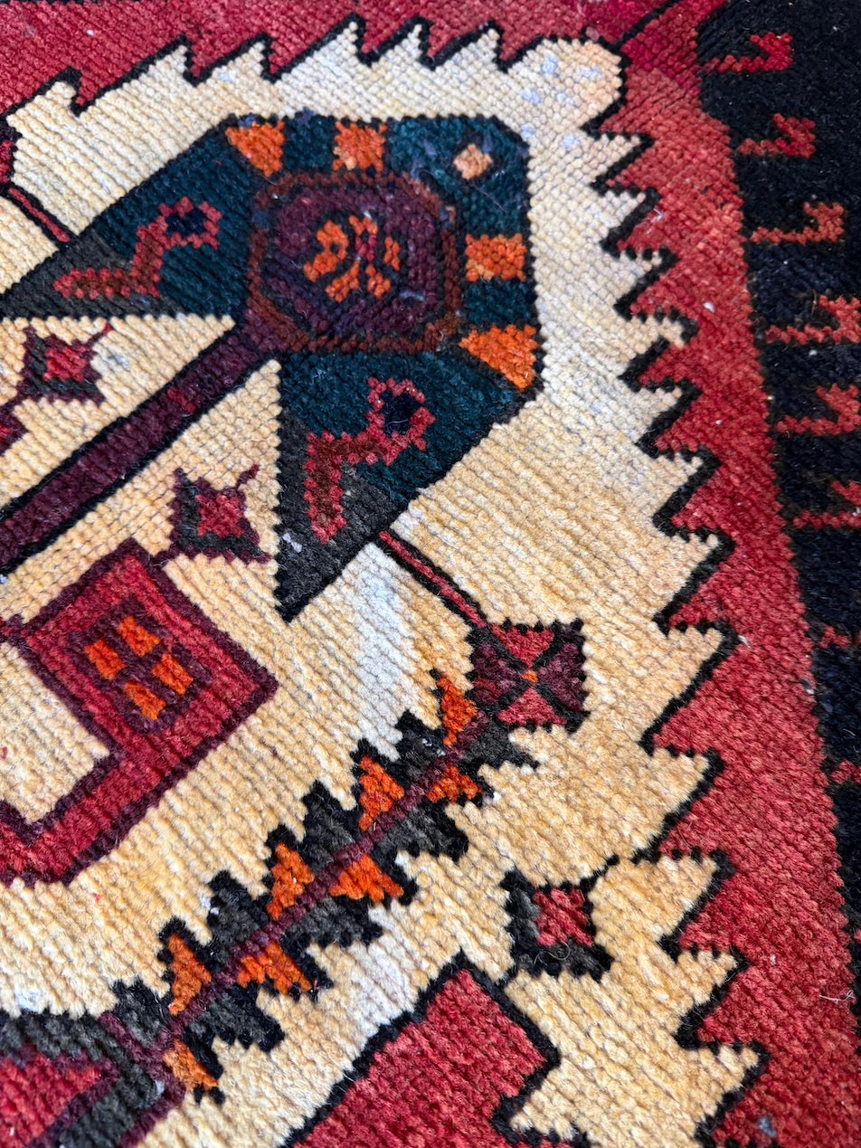 Antique Serapi Area Rug #R1001 -  5'7" x 6'11"
