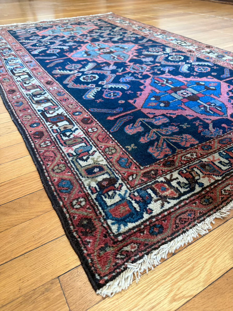 Antique Hamadan Accent Rug #R1011 3'5" x 6'