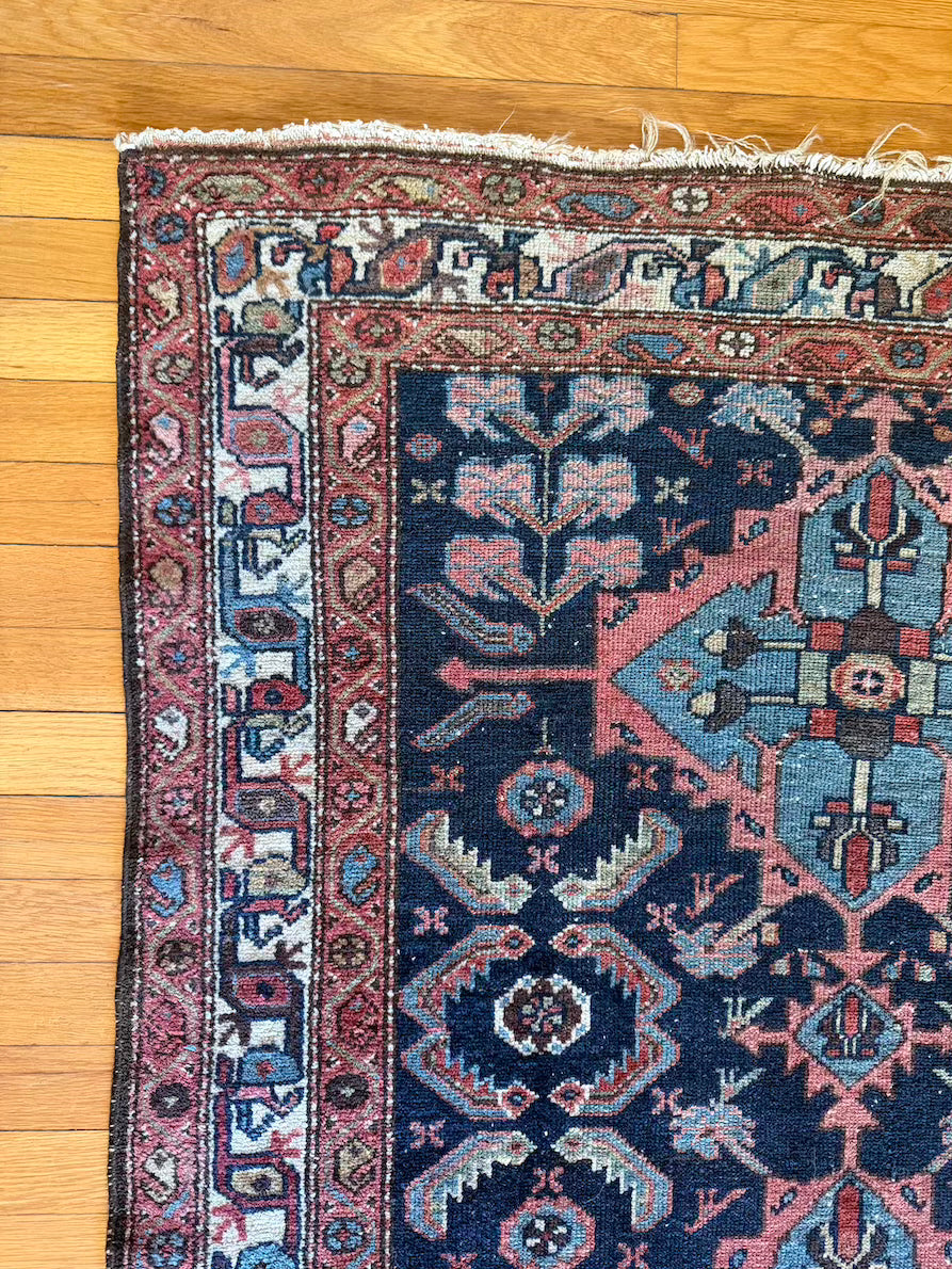 Antique Hamadan Accent Rug #R1011 3'5" x 6'