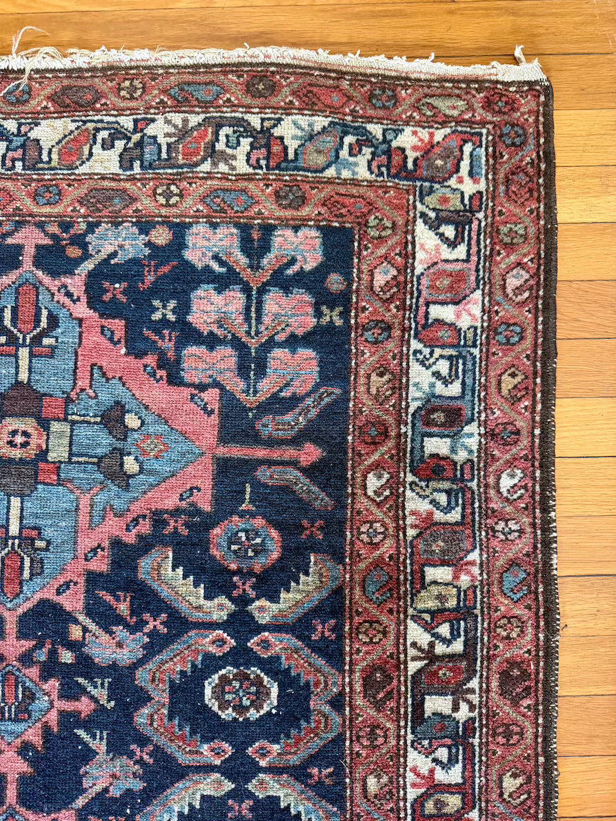 Antique Hamadan Accent Rug #R1011 3'5" x 6'