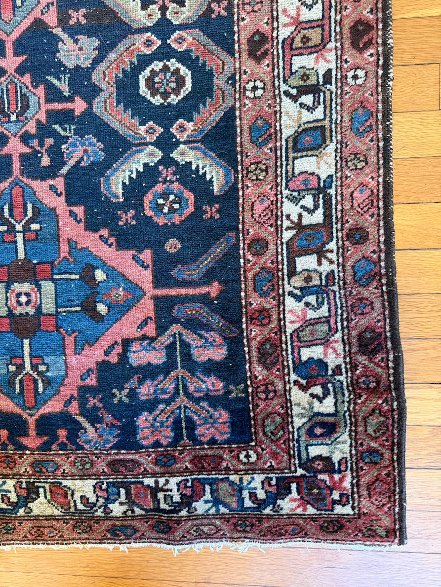 Antique Hamadan Accent Rug #R1011 3'5" x 6'