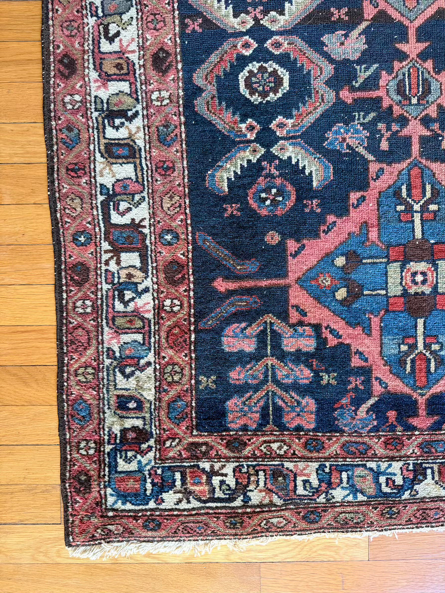 Antique Hamadan Accent Rug #R1011 3'5" x 6'