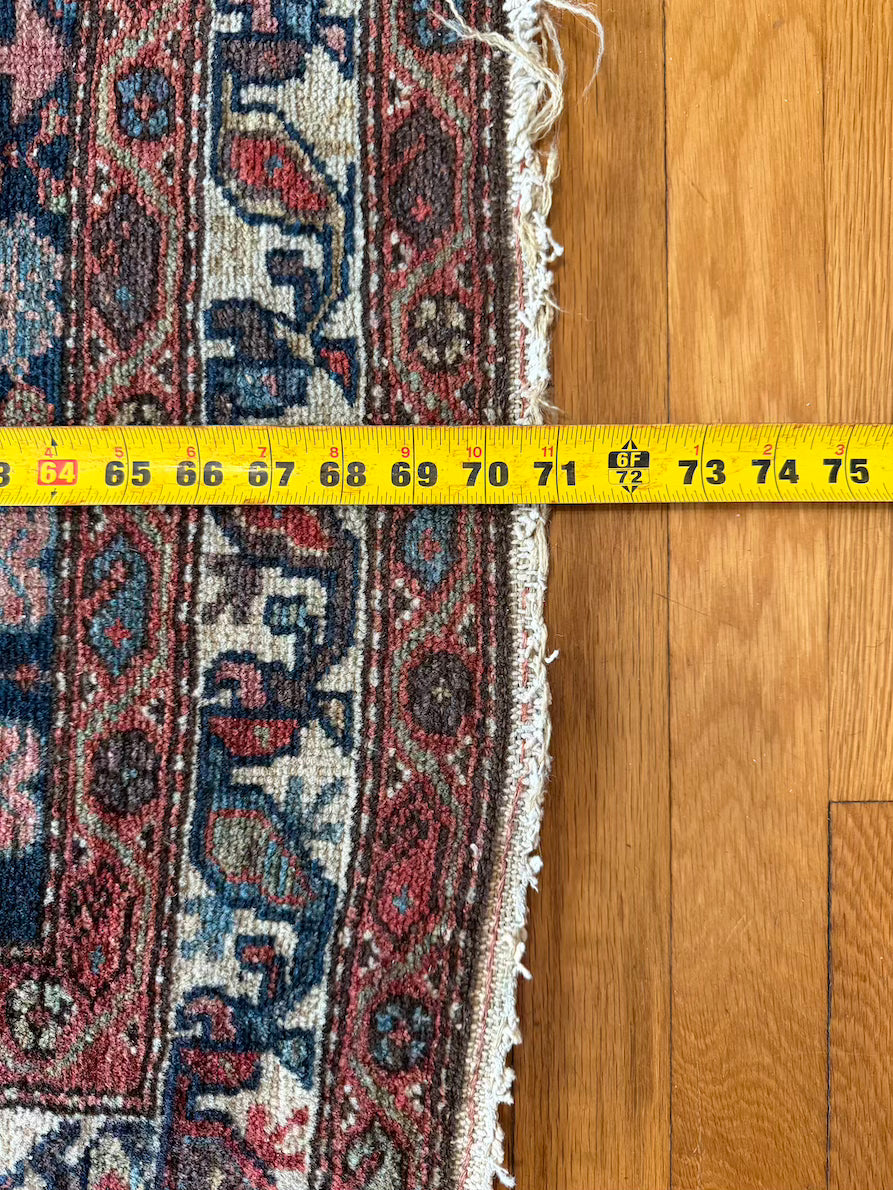 Antique Hamadan Accent Rug #R1011 3'5" x 6'