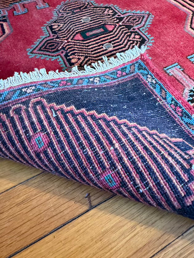 Vintage Kazak Mat #R1010 1'10" x 2'10"