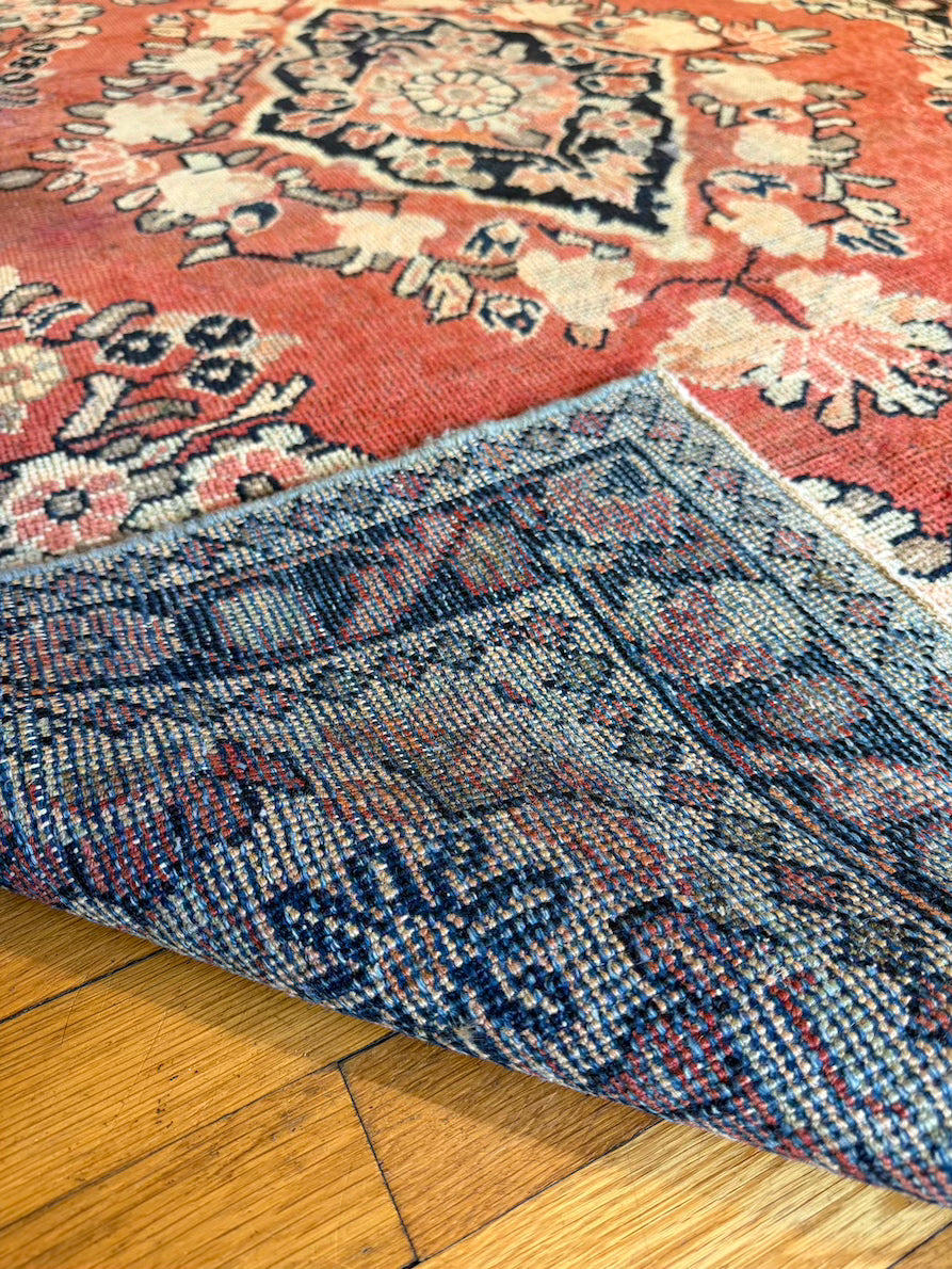 Antique Mahal Area Rug #R1006 - 4'2" x 6'6"