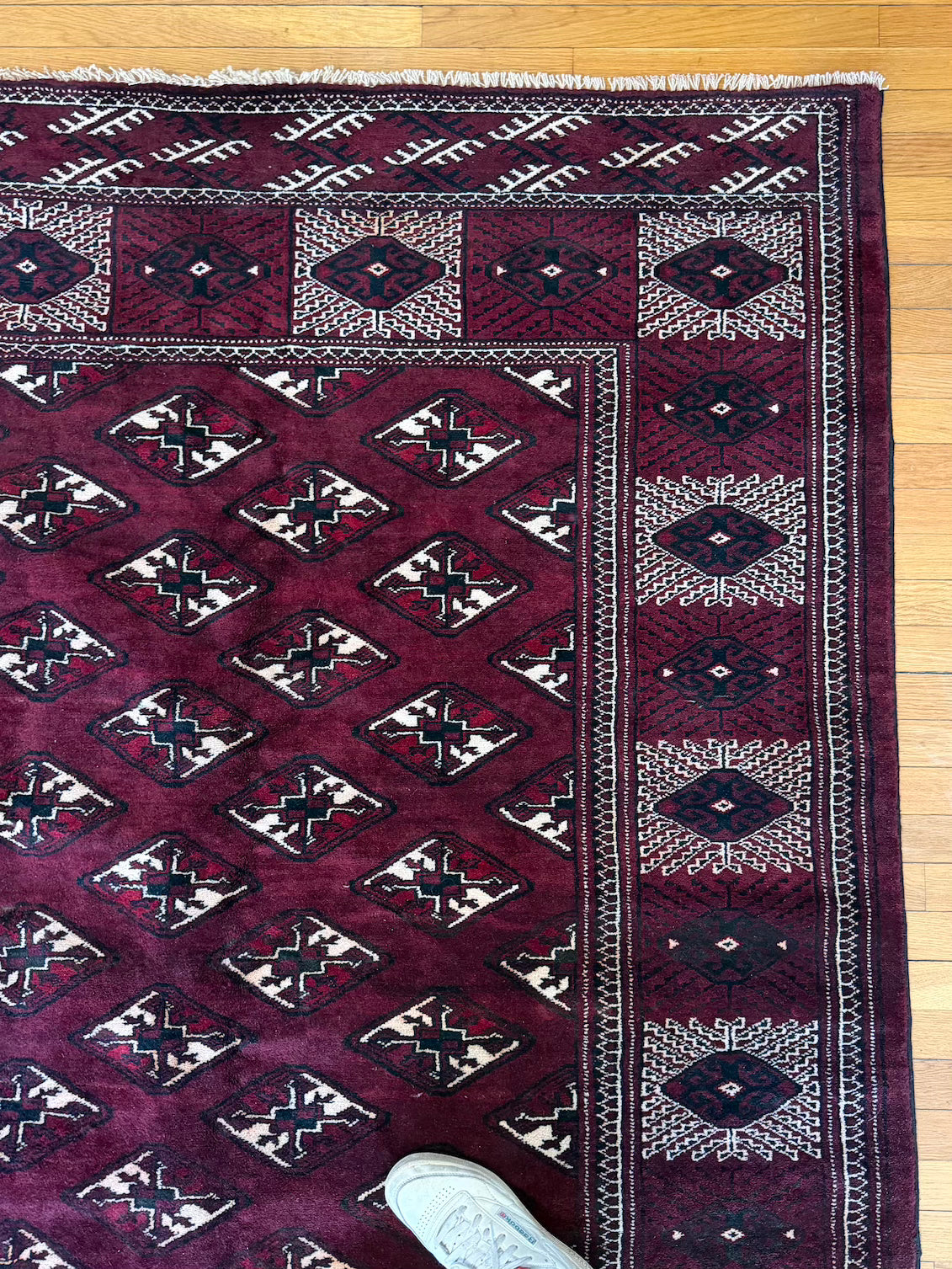 Vintage Turkmen Area Rug #R1002 - 8' x 11'