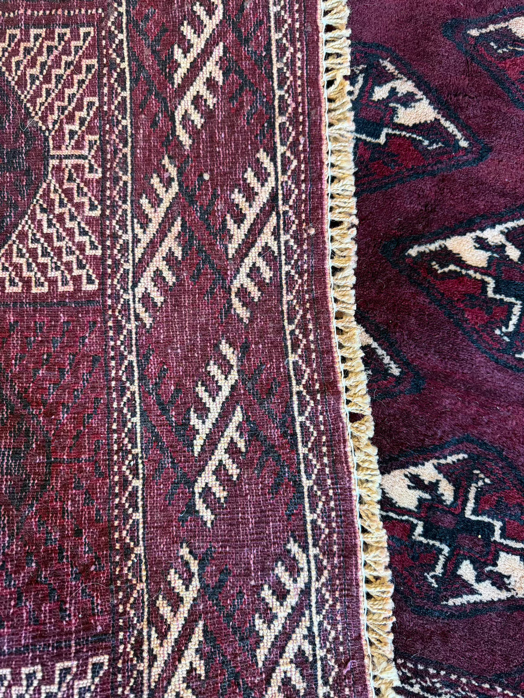 Vintage Turkmen Area Rug #R1002 - 8' x 11'