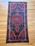 Antique Serapi Wide Runner #R1005 4'2" x 9'
