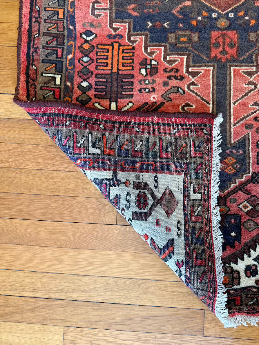 Antique Serapi Accent Rug #R1004 - 3'2" x 5'