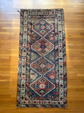 Antique Shirvan Runner #R1008 - 3'3" x 6'8"