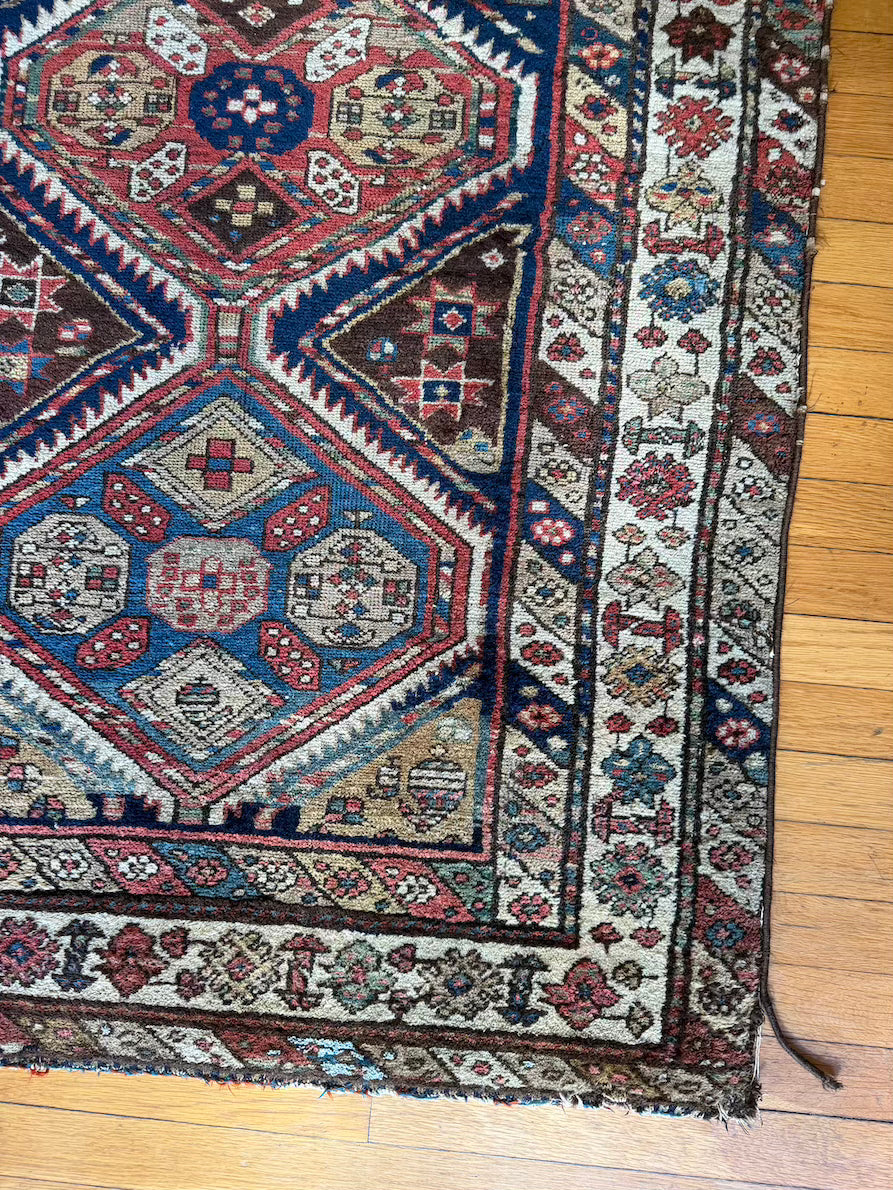 Antique Shirvan Runner #R1008 - 3'3" x 6'8"