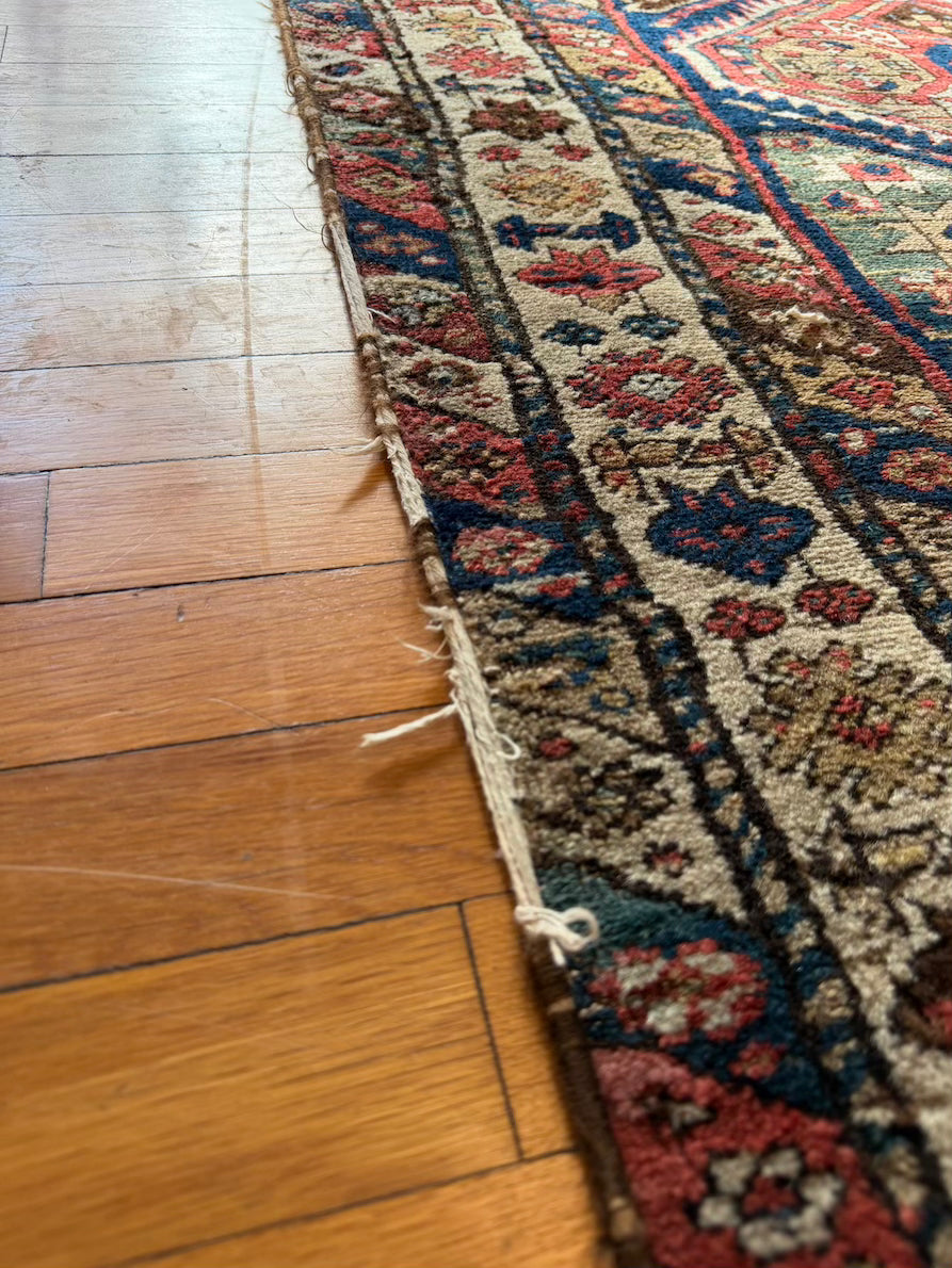 Antique Shirvan Runner #R1008 - 3'3" x 6'8"