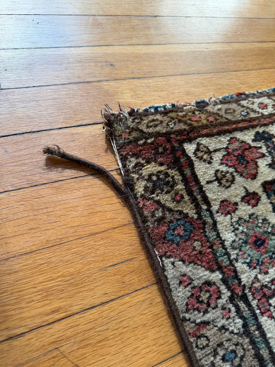 Antique Shirvan Runner #R1008 - 3'3" x 6'8"
