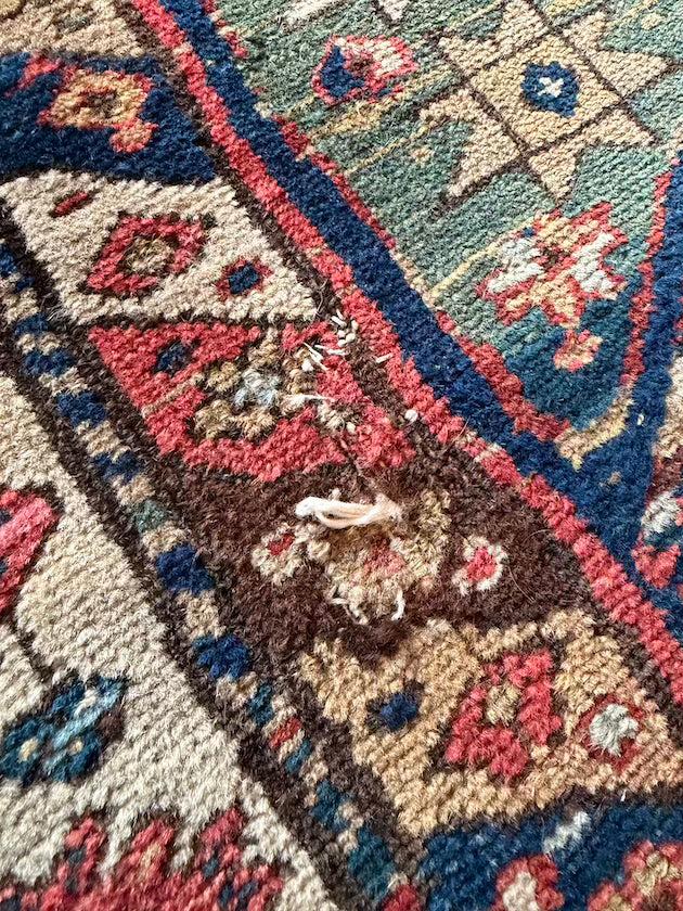 Antique Shirvan Runner #R1008 - 3'3" x 6'8"