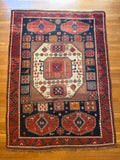 Antique Karachopf Kazak Area Rug #R1009 5'7" x 7'7"
