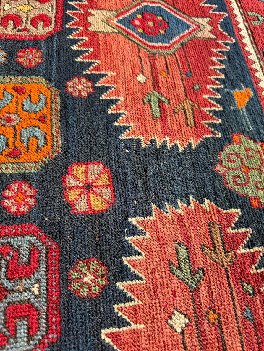 Antique Karachopf Kazak Area Rug #R1009 5'7" x 7'7"