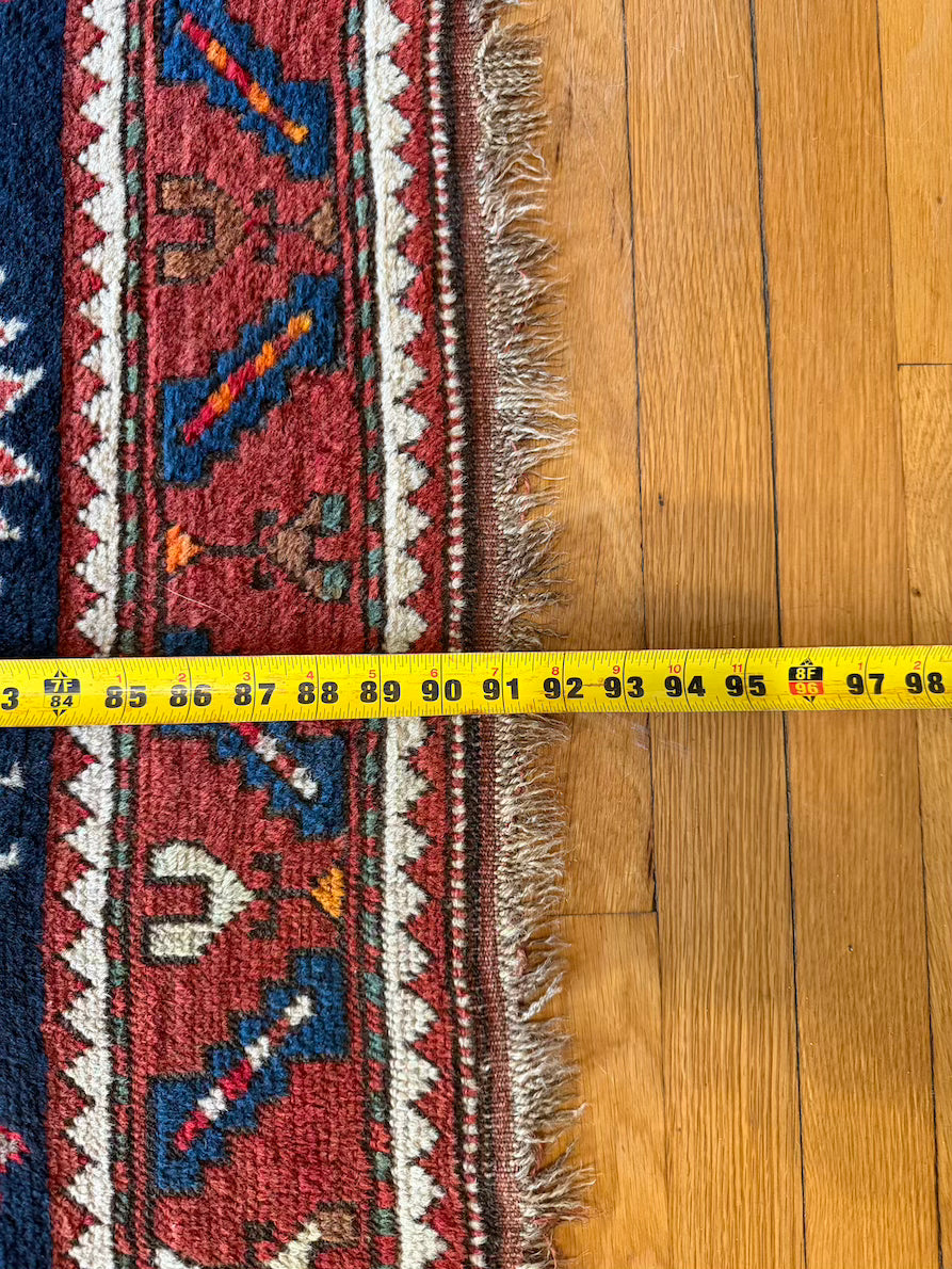 Antique Karachopf Kazak Area Rug #R1009 5'7" x 7'7"