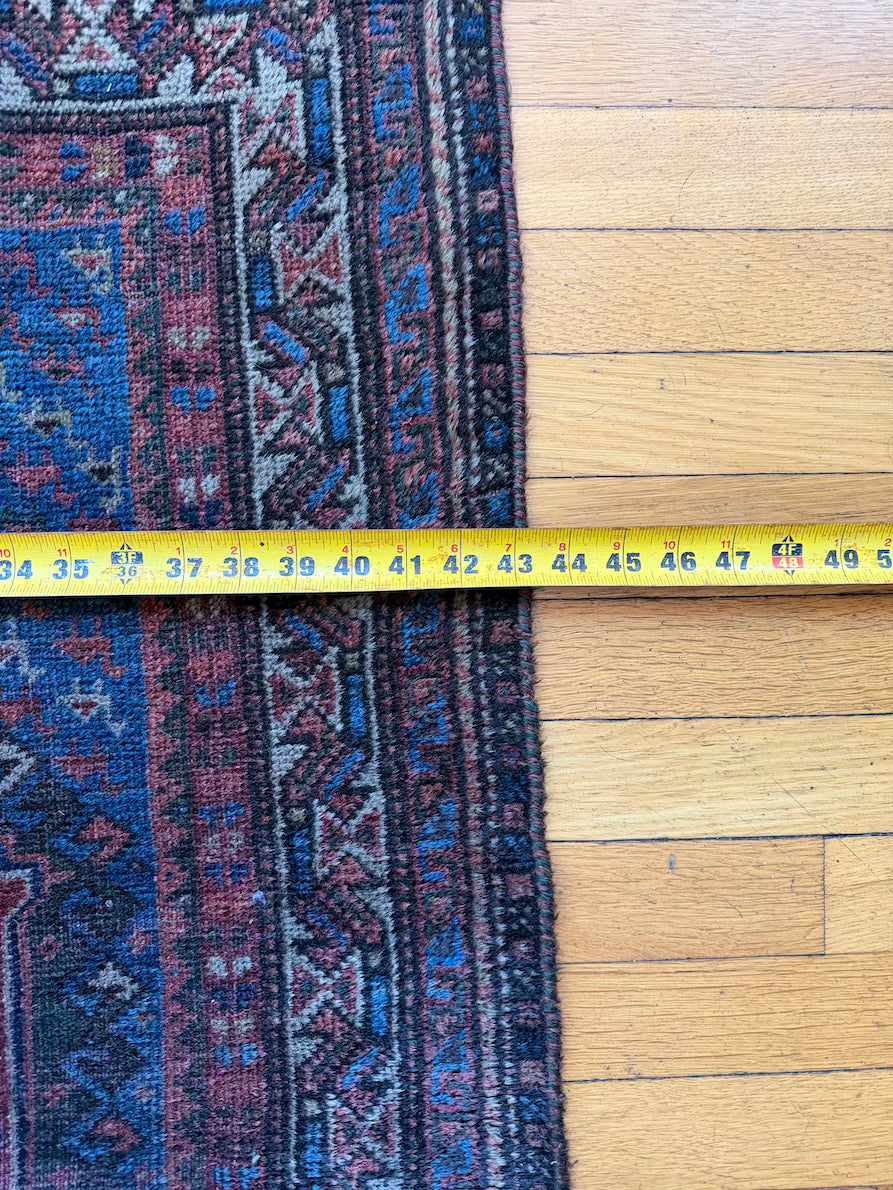 Antique Kazak Accent Rug #R1012 3'7" x 6'