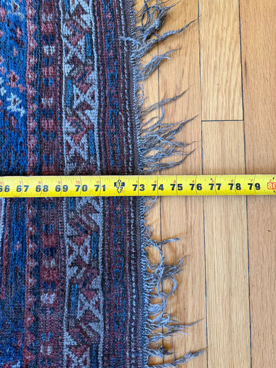 Antique Kazak Accent Rug #R1012 3'7" x 6'