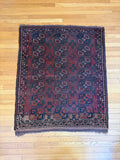 Antique Ersari Accent Rug #R1003 - 3'7" x 4'3"