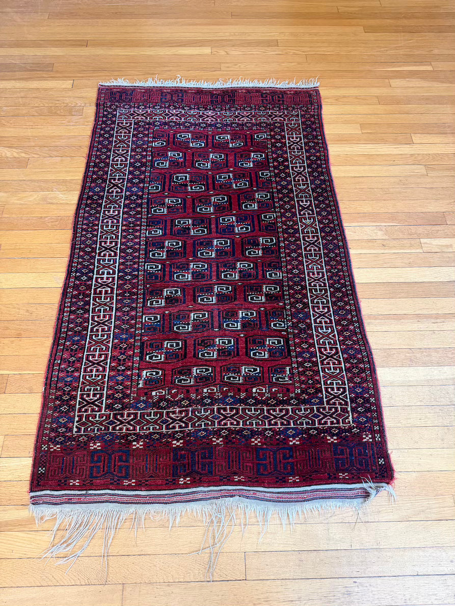 Antique Ersari Accent Rug #R1007 3'1" - 5'5"