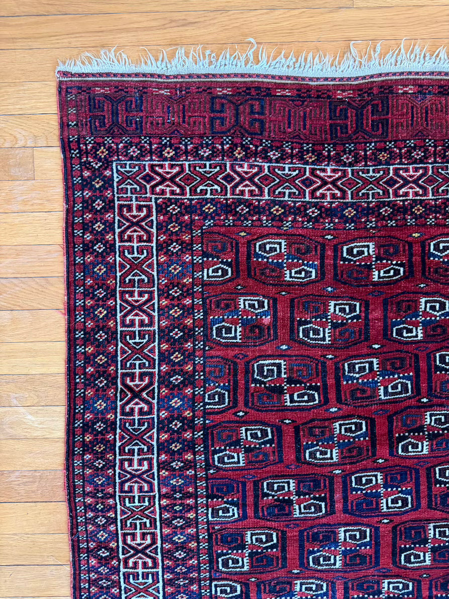 Antique Ersari Accent Rug #R1007 3'1" - 5'5"
