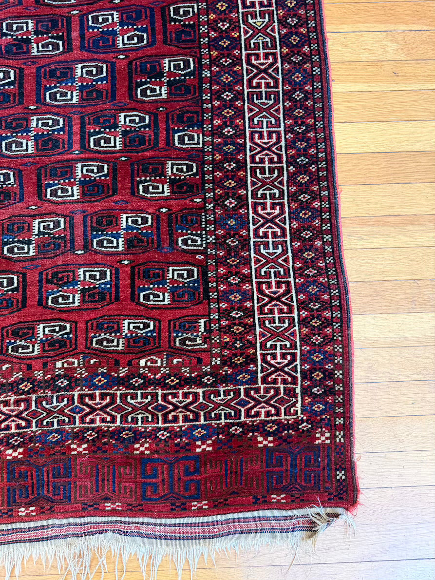 Antique Ersari Accent Rug #R1007 3'1" - 5'5"