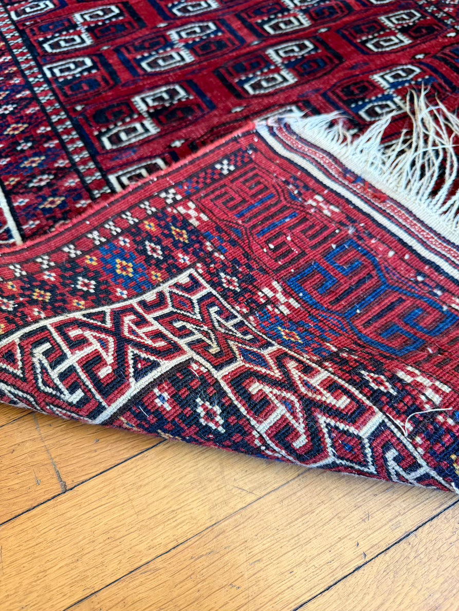 Antique Ersari Accent Rug #R1007 3'1" - 5'5"