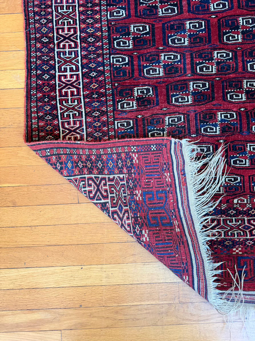 Antique Ersari Accent Rug #R1007 3'1" - 5'5"