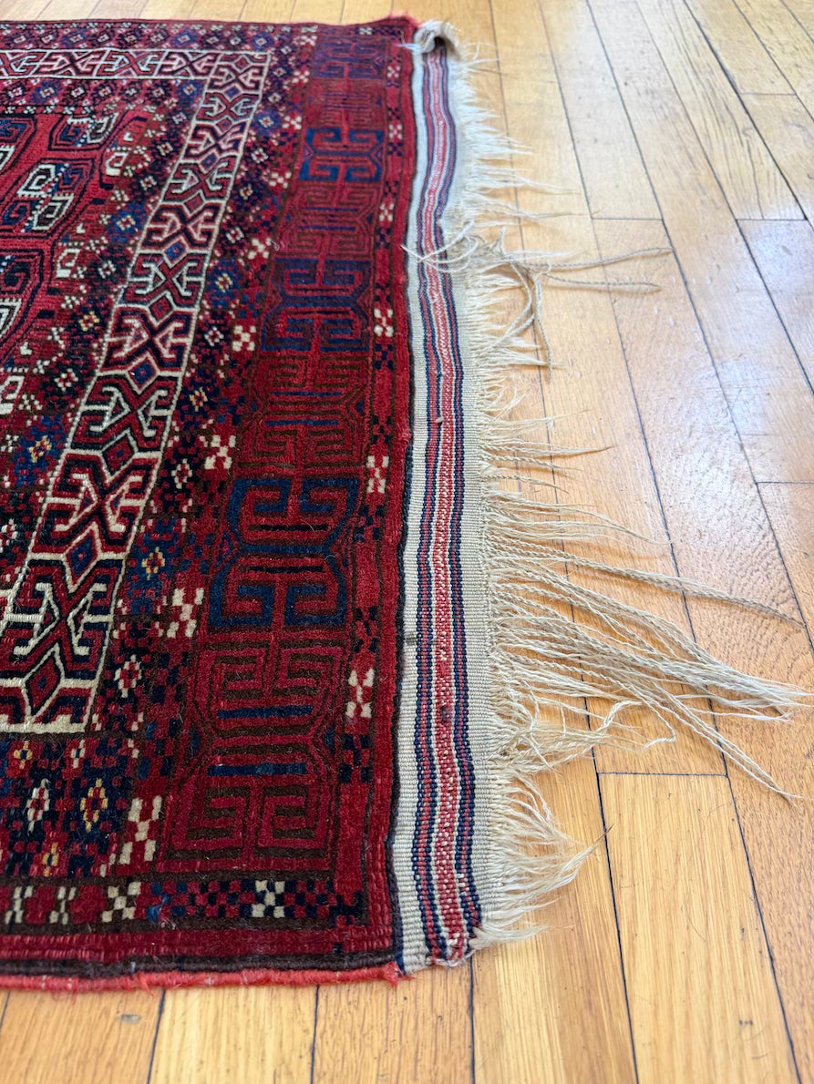 Antique Ersari Accent Rug #R1007 3'1" - 5'5"