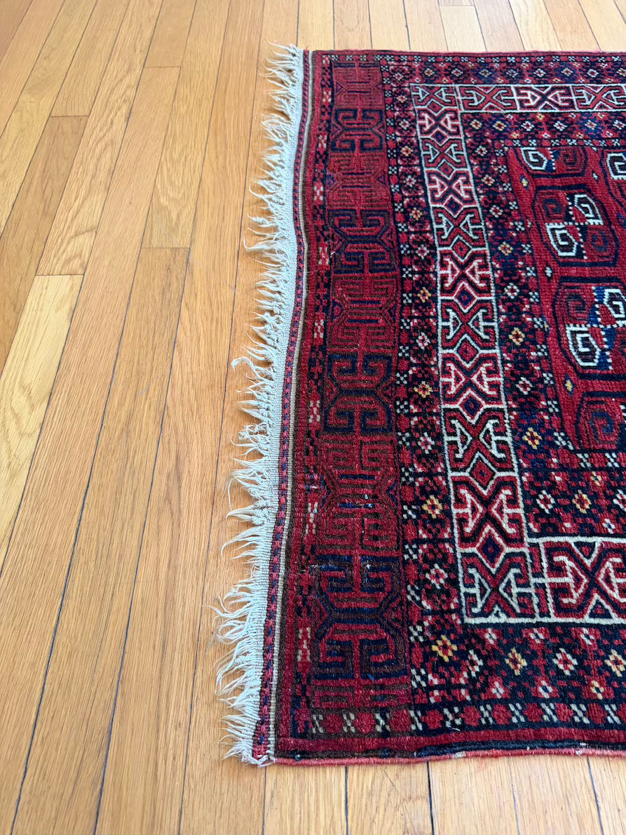 Antique Ersari Accent Rug #R1007 3'1" - 5'5"