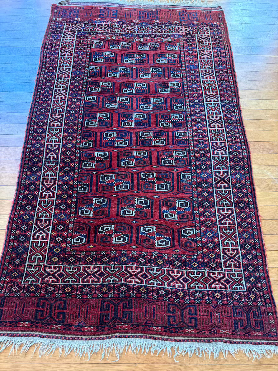 Antique Ersari Accent Rug #R1007 3'1" - 5'5"