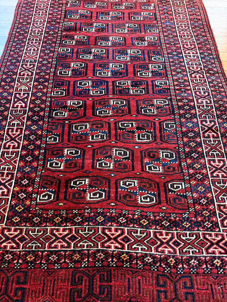 Antique Ersari Accent Rug #R1007 3'1" - 5'5"
