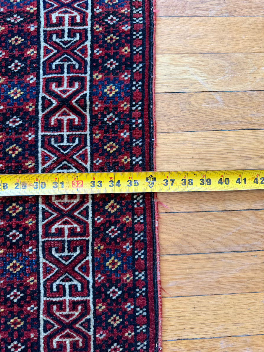 Antique Ersari Accent Rug #R1007 3'1" - 5'5"